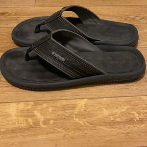 Rider Black Flip Flops size 13